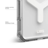 Husa pentru iPhone 17 Air, UAG Plyo MagSafe, alb