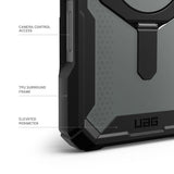 Husa pentru iPhone 17 Pro, UAG Plasma XTE MagSafe, negru frost