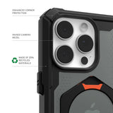 Husa pentru iPhone 17 Pro, UAG Plasma XTE MagSafe, negru frost