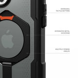 Husa pentru iPhone 17 Pro, UAG Plasma XTE MagSafe, negru frost
