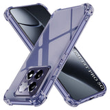 Husa pentru Xiaomi 14T Pro, Techsuit Shockproof Clear Silicone, fumuriu