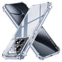 Husa pentru Xiaomi 14T Pro, Techsuit Shockproof Clear Silicone, transparenta