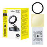 Suport auto Baseus PrimeTrip VC2 Flex (C0013803), Magnetic, pentru Bord/Parbriz, Pliabil, Reglabil, Vacuum Lock, negru