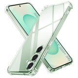 Husa pentru Samsung Galaxy S25 Plus, Techsuit Shockproof Clear Silicone, transparenta