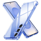 Husa pentru Samsung Galaxy S25, Techsuit Shockproof Clear Silicone, transparenta