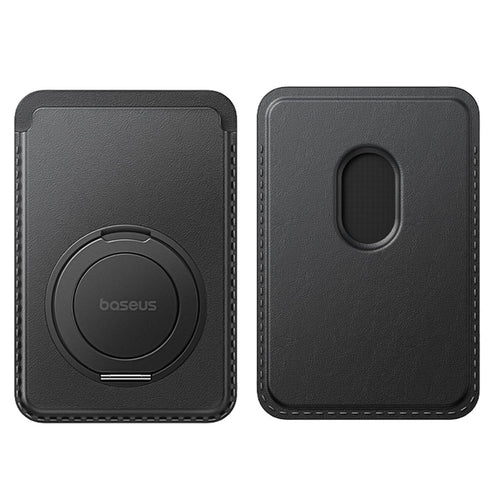 Portofel Baseus Magnetic Wallet Stand MagPro 3 (P70385000123-00), negru
