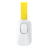 Baseus Door Stop Alarm Heyo (Z0004900), Includes AAA Battery, Anti-Slip Silicone Padding, Smart Chip Filters, Moon Alb
