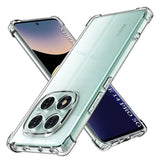 Husa pentru Xiaomi Redmi Note 14 Pro 5G, Techsuit Shockproof Clear Silicone, transparenta
