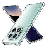 Husa pentru Xiaomi Redmi Note 14 Pro 4G, Techsuit Shockproof Clear Silicone, transparenta