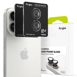 Folie de protectie pentru iPhone 17, Ringke Camera Lens Frame Glass (2 pack)