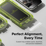 Folie de protectie pentru iPhone 17 Air, Ringke Easy Slide Privacy Tempered Glass (2 pack)