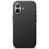 Husa pentru iPhone 17, Ringke Silicone Magnetic MagSafe, negru