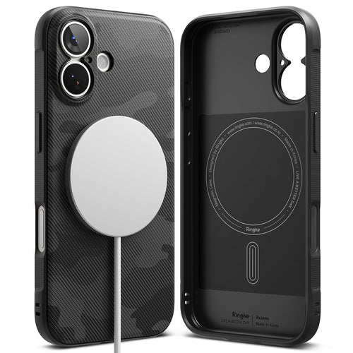 Husa pentru iPhone 17, Ringke Onyx MagSafe, camuflaj