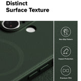 Husa pentru iPhone 17, Ringke Onyx MagSafe, verde
