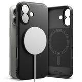 Husa pentru iPhone 17, Ringke Onyx MagSafe, negru