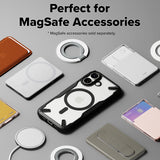 Husa pentru iPhone 17, Ringke Fusion X MagSafe, negru