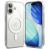 Husa pentru iPhone 17, Ringke Fusion MagSafe, transparenta