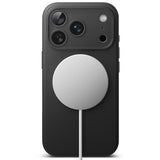 Husa pentru iPhone 17 Pro, Ringke Silicone Magnetic MagSafe, negru