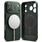 Husa pentru iPhone 17 Pro Max, Ringke Onyx MagSafe, verde