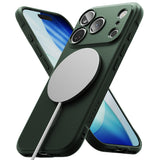 Husa pentru iPhone 17 Pro Max, Ringke Onyx MagSafe, verde