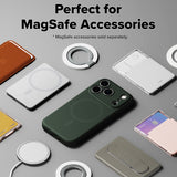 Husa pentru iPhone 17 Pro, Ringke Onyx MagSafe, verde