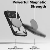 Husa pentru iPhone 17 Pro, Ringke Fusion X MagSafe, negru