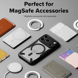 Husa pentru iPhone 17 Pro, Ringke Fusion X MagSafe, negru