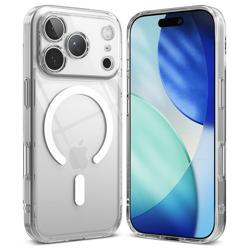 Husa pentru iPhone 17 Pro Max, Ringke Fusion MagSafe, transparenta