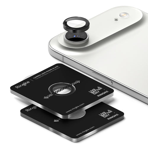 Folie de protectie pentru iPhone 17 Air, Ringke Camera Lens Frame Glass (2 pack)