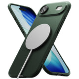 Husa pentru iPhone 17 Air, Ringke Onyx MagSafe, verde