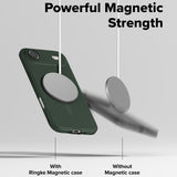 Husa pentru iPhone 17 Air, Ringke Onyx MagSafe, verde