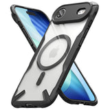 Husa pentru iPhone 17 Air, Ringke Fusion X MagSafe, negru