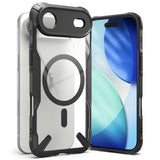 Husa pentru iPhone 17 Air, Ringke Fusion X MagSafe, negru