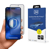 Folie de protectie pentru iPhone 17 Pro, 3mk HardGlass Matt Max Tempered Screen Protector