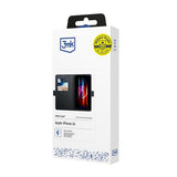 Husa pentru iPhone 17, 3mk Wallet Case, negru