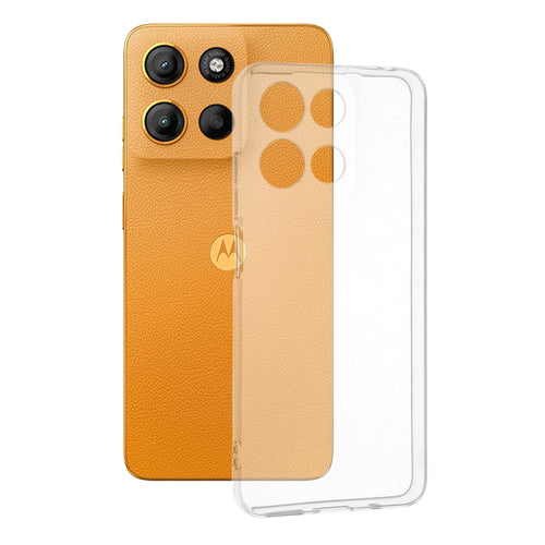 Husa pentru Motorola Moto G15, Techsuit Clear Silicone, transparenta