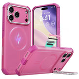 Husa pentru iPhone 17 Pro Max, ESR Cyber Armor Kickstand, albastru