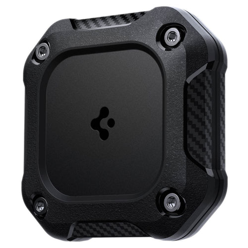 Spigen Tough Armor Holder (ACS09781), Apple AirTag 1 / 2, Waterproof IPX8, 3M Adhesive, Negru