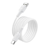 Cablu Borofone de date Certain Series (BX116), USB to Type-C, Nylon Braided, Incarcare rapida, 3A, 1m, negru