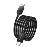 Cablu Borofone de date Placer Series (BX120), Type-C, Aliaj aluminiu Shell, Nylon Braided, Incarcare rapida, PD 60W, 1m, negru