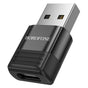 Adaptor Borofone OTG Adapter (BV18), USB2.0 Male to Type-C Female, Data Transmission, Fast Charge Up to 3A, Negru