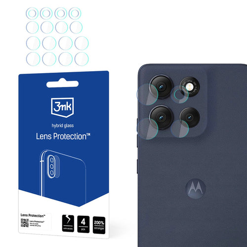 Folie de protectie pentru Motorola Moto G86, 3mk Lens Protection (4 pack)