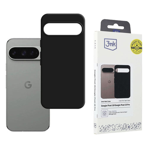 Husa pentru Google Pixel 10, 3mk Matt Case, negru
