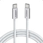 Cablu Anker de date Zolo (A8060H21), Type-C to Type-C, Ultra-Incarcare rapida, 240W, PD 3.1, Braided, Dirt-Free, 1m, alb