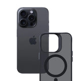 Husa pentru iPhone 16 Pro Max, 3mk Smoke MagCase, negru