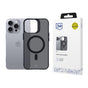 Husa pentru iPhone 16 Pro Max, 3mk Smoke MagCase, negru