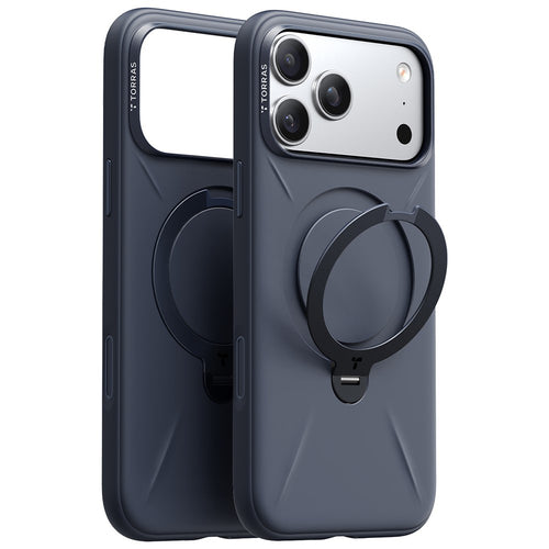 Husa pentru iPhone 17 Pro, Torras Qpro Silicone Series, albastru