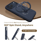 Husa pentru iPhone 17 Pro, Torras Qpro Silicone Series, albastru