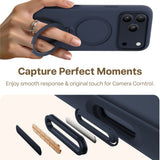 Husa pentru iPhone 17 Pro, Torras Qpro Silicone Series, albastru