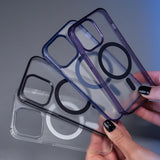 Husa pentru iPhone 16 Pro Max, 3mk Frosty MagCase, negru